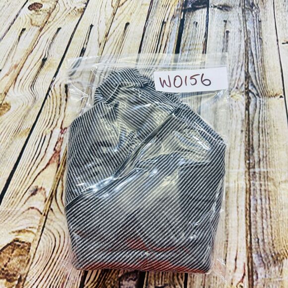 Lululemon Athletica Special Edition Vinyasa Scarf Tonka Stripe Black Gold Zip - Picture 6 of 6